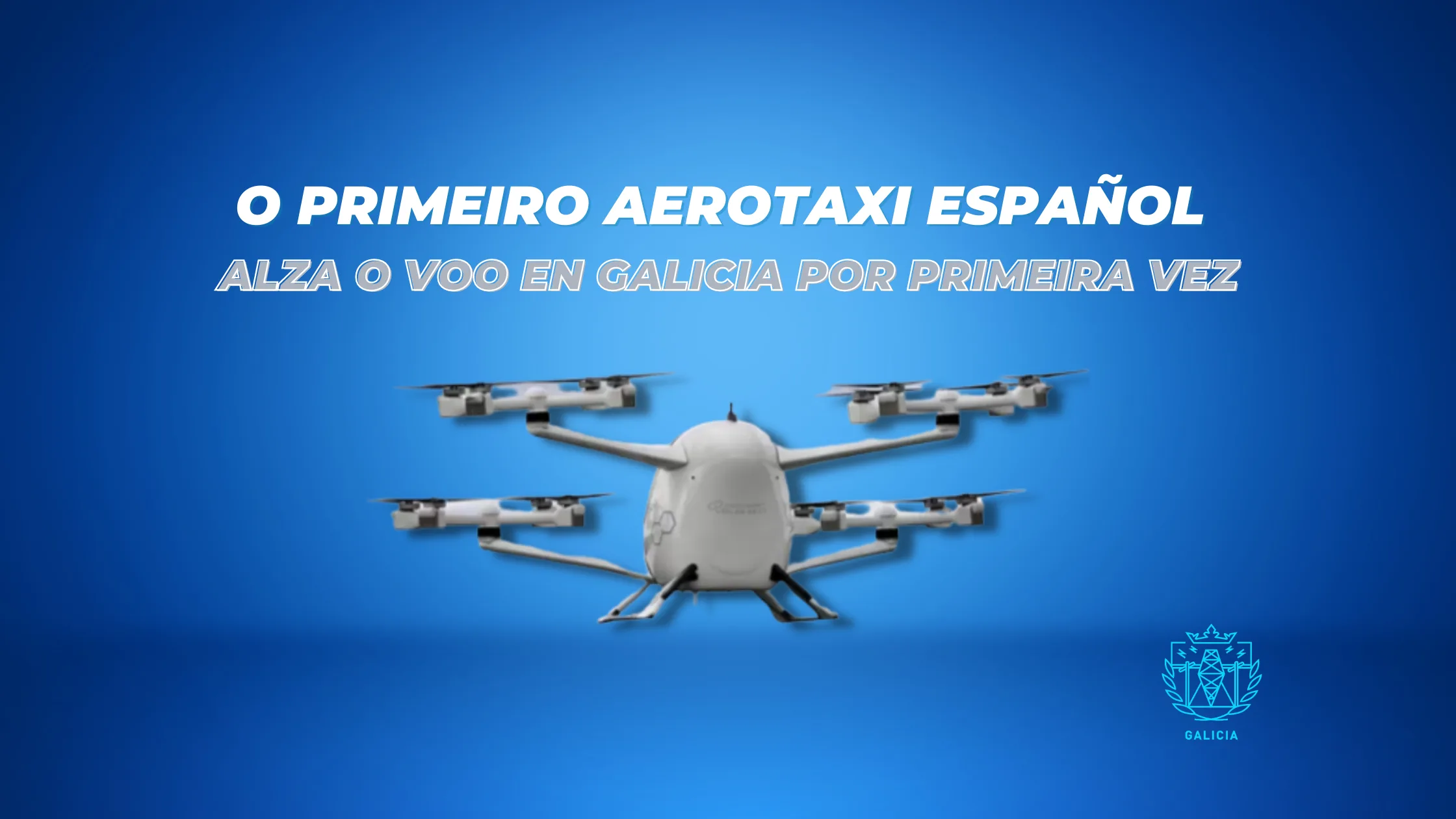 O primeiro aerotaxi